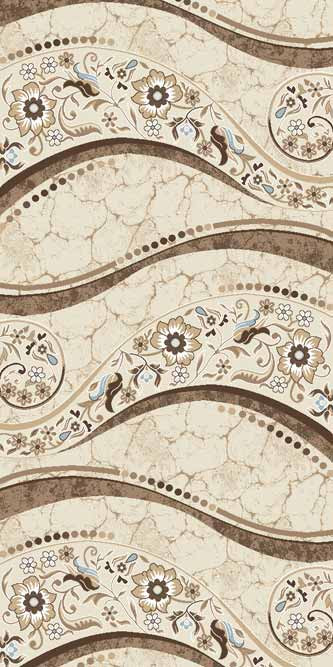 Ковровая VALENCIA DELUXE D312 CREAM-BROWN
