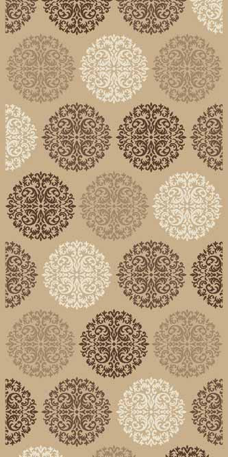 Ковровая VALENCIA DELUXE D313 BEIGE-BROWN