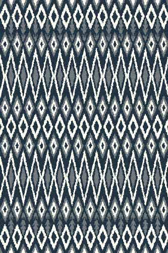 Прямоугольный ковер PLATINUM T624 NAVY