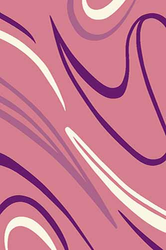 Прямоугольный ковер VISION DELUXE carving V804 PINK