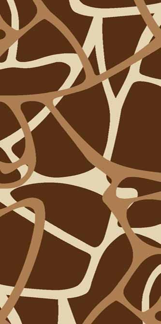 Ковровая VISION DELUXE carving V808 BROWN