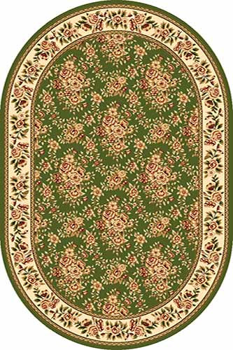 Овальный ковер OLYMPOS D191 GREEN