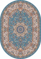 Овальный ковер SHAHREZA D206 BLUE