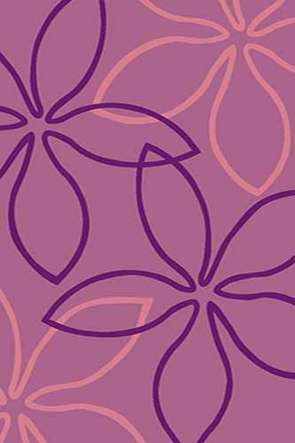 Прямоугольный ковер VISION DELUXE carving V806 LILAC