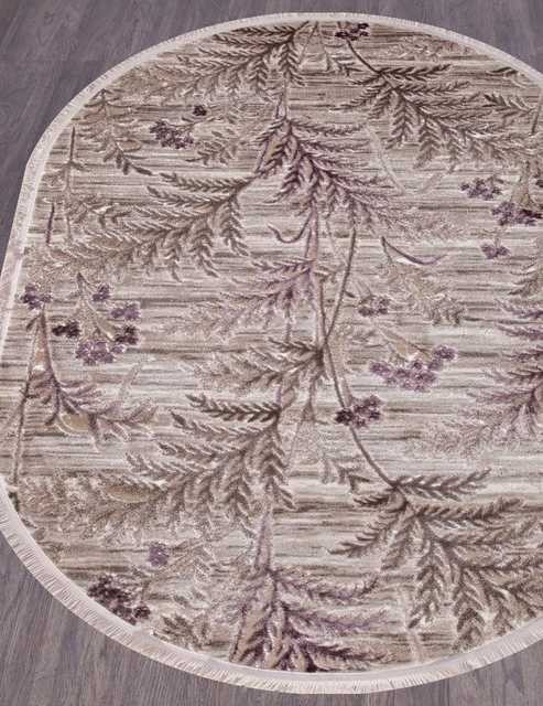 Турецкий ковер REGINA-O0284-050-PURPLE-OVAL