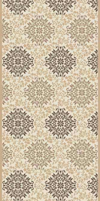Ковровая VALENCIA DELUXE D374 CREAM-BROWN