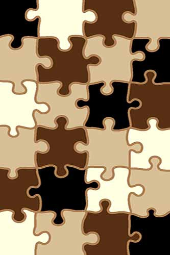 Прямоугольный ковер SUNRISE V820 BEIGE-BLACK