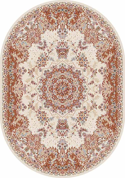 Овальный ковер SHAHREZA D211 CREAM-TERRA
