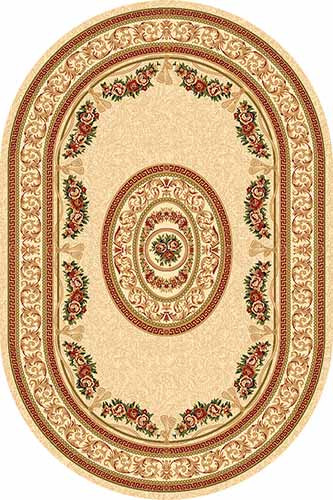 Овальный ковер VALENCIA DELUXE W340 CREAM