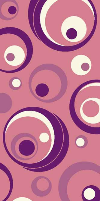 Ковровая VISION DELUXE carving V815 PINK