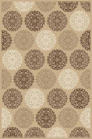 Прямоугольный ковер VALENCIA DELUXE D313 BEIGE-BROWN