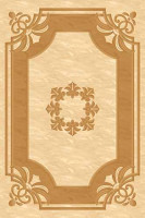 Прямоугольный ковер KAMEA carving 5333 CREAM-YELLOW