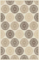 Прямоугольный ковер VALENCIA DELUXE D313 CREAM-BROWN
