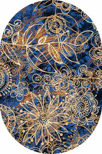 Овальный ковер LAGUNA D354 NAVY