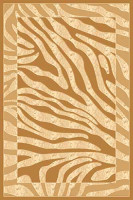 Прямоугольный ковер KAMEA carving 8316 YELLOW