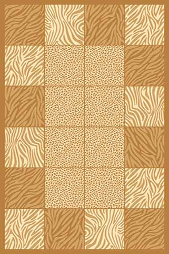 Прямоугольный ковер KAMEA carving 8320 YELLOW