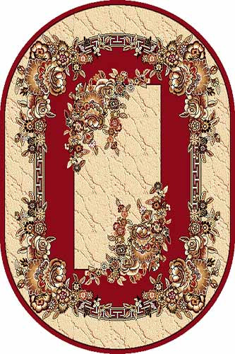 Овальный ковер LAGUNA ROZA RED