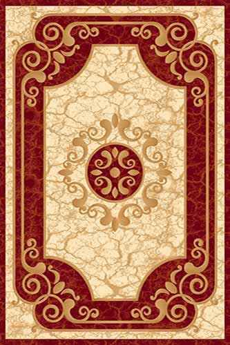 Прямоугольный ковер KAMEA carving D045 RED