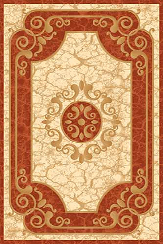 Прямоугольный ковер KAMEA carving D045 TERRA