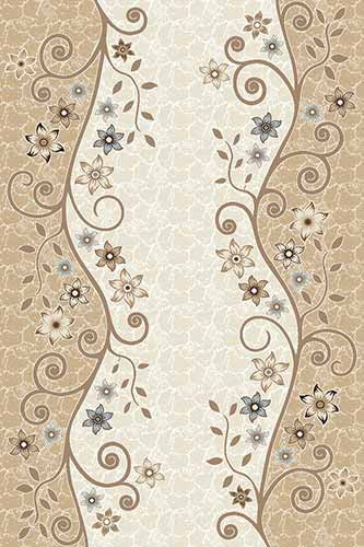 Прямоугольный ковер VALENCIA DELUXE D323 CREAM-BROWN