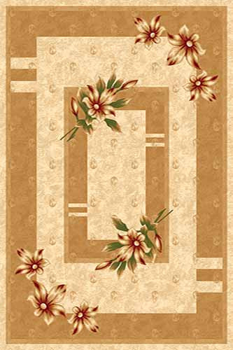 Прямоугольный ковер KAMEA carving D048 BEIGE