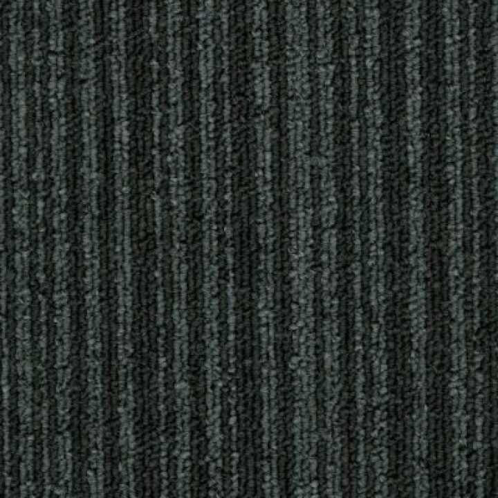 Ковровая Плитка Stripe (Страйп) 189 Черный-Серый