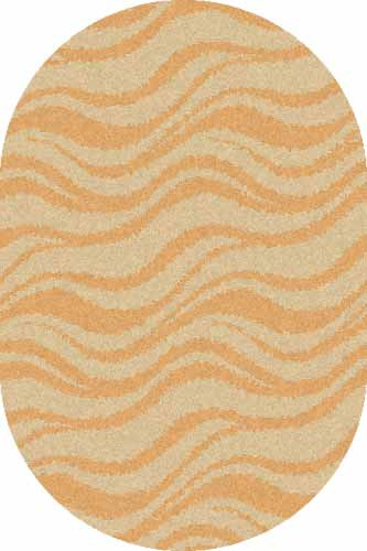 Овальный ковер SHAGGY ULTRA S609 BEIGE-D.BEIGE