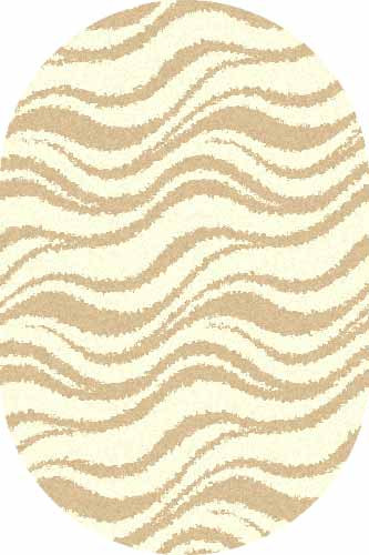 Овальный ковер SHAGGY ULTRA S609 CREAM-BEIGE